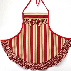NEW 🍷 Handmade Apron size S (see Measurements)